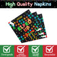 Christmas Party Supplies Disposable Let's Get Elfed Up Tableware Set includes Paper Plates,Napkins and Cups for Elf Christmas Party Supplies,Serve 30