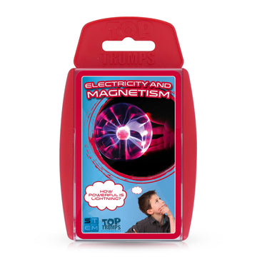 Top Trumps Card Game Electricity and Magnetism - Family Games for Kids and Adults - Learning Games - Kids Card Games for 2 Players and More - Kid War
