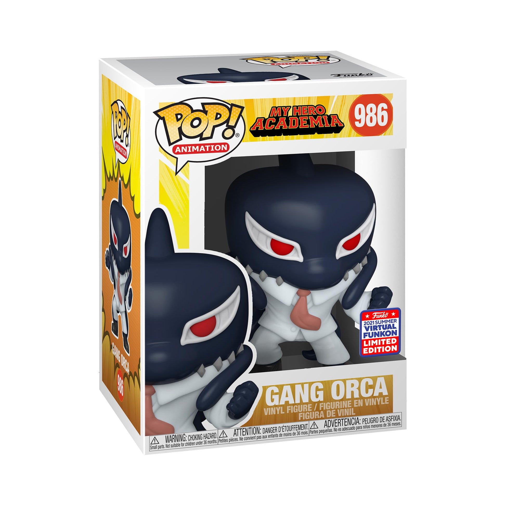 Funko My Hero Academia Pop! Animation Gang Orca Vinyl Figure Summer Convention Exclusive Multi None