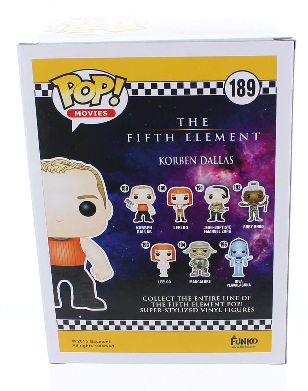 FunKo POP Movies: The Fifth Element - Korben Dallas Toy Figure