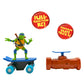 TEENAGE MUTANT NINJA Turtles Toy, Leonardo Half Pipe RC Skate Vehicle, 2.4 GHz Skateboard Controller, Mutant Mayhem TMNT Remote Control Toy for Kids