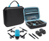 CaseSack Designed Protection Case for DJI Spark Mini Quadcopter Drone, Slots for extra batteries and propellers, Mesh Pocket for accessories (Black