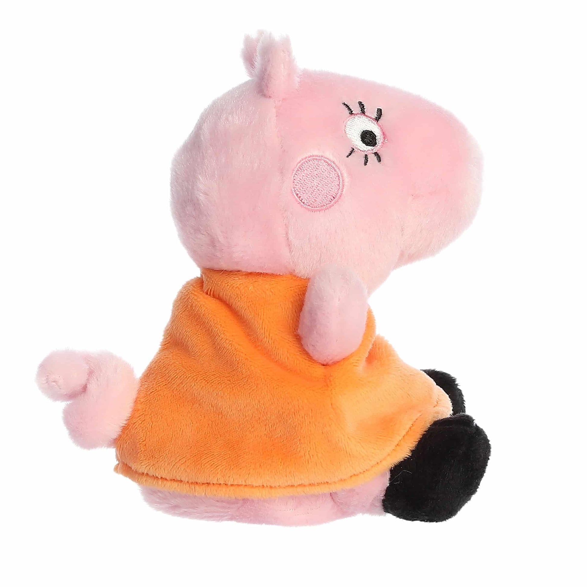 Aurora® Playful Peppa Pig™ Mummy Pig Palm Pals™ Stuffed Animal - Officially Licensed Toys for All Fans - Perfect for Birthdays, Adults and Kids All