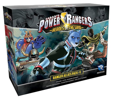 Renegade Game Studios Power Rangers: Heroes of The Grid: Allies Pack #1, 2-5 Players, 45-60 Minutes , Ages 14+