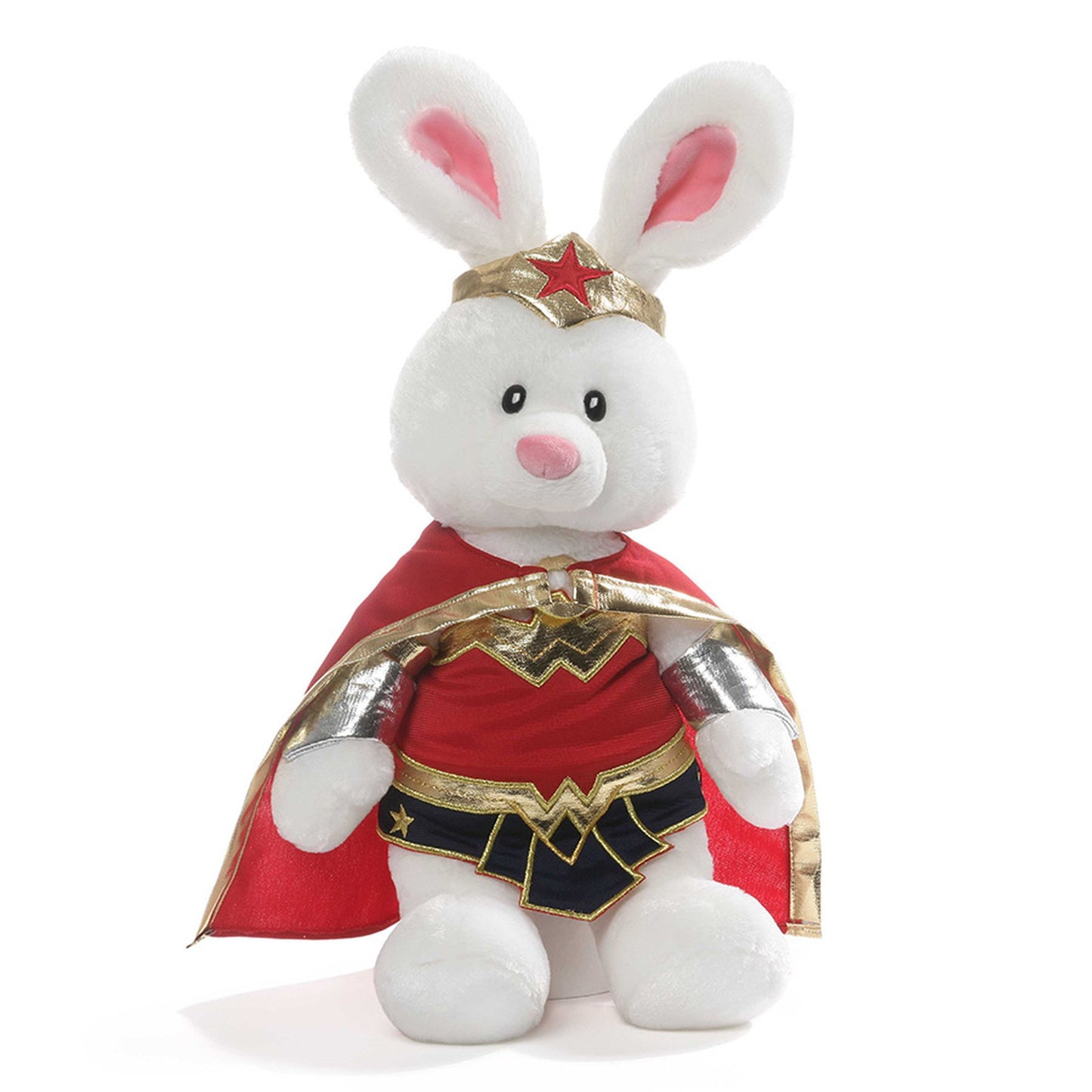 Gund Deluxe Wonder Woman Bunny Plush Edition Stuffed Toy