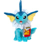 Pokémon Vaporeon 8" Plush - Officially Licensed - Eevee Evolution Figure - Authentic Soft Stuffed Animal Toy - Gift for Kids, Boys, Girls - 2+