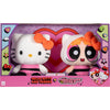 Hello Kitty® and Friends X Powerpuff Girls® Collab - 8-inch Hello Kitty® & Blossom Plush - Officially Licensed Sanrio® & Cartoon Network® Product - 6+