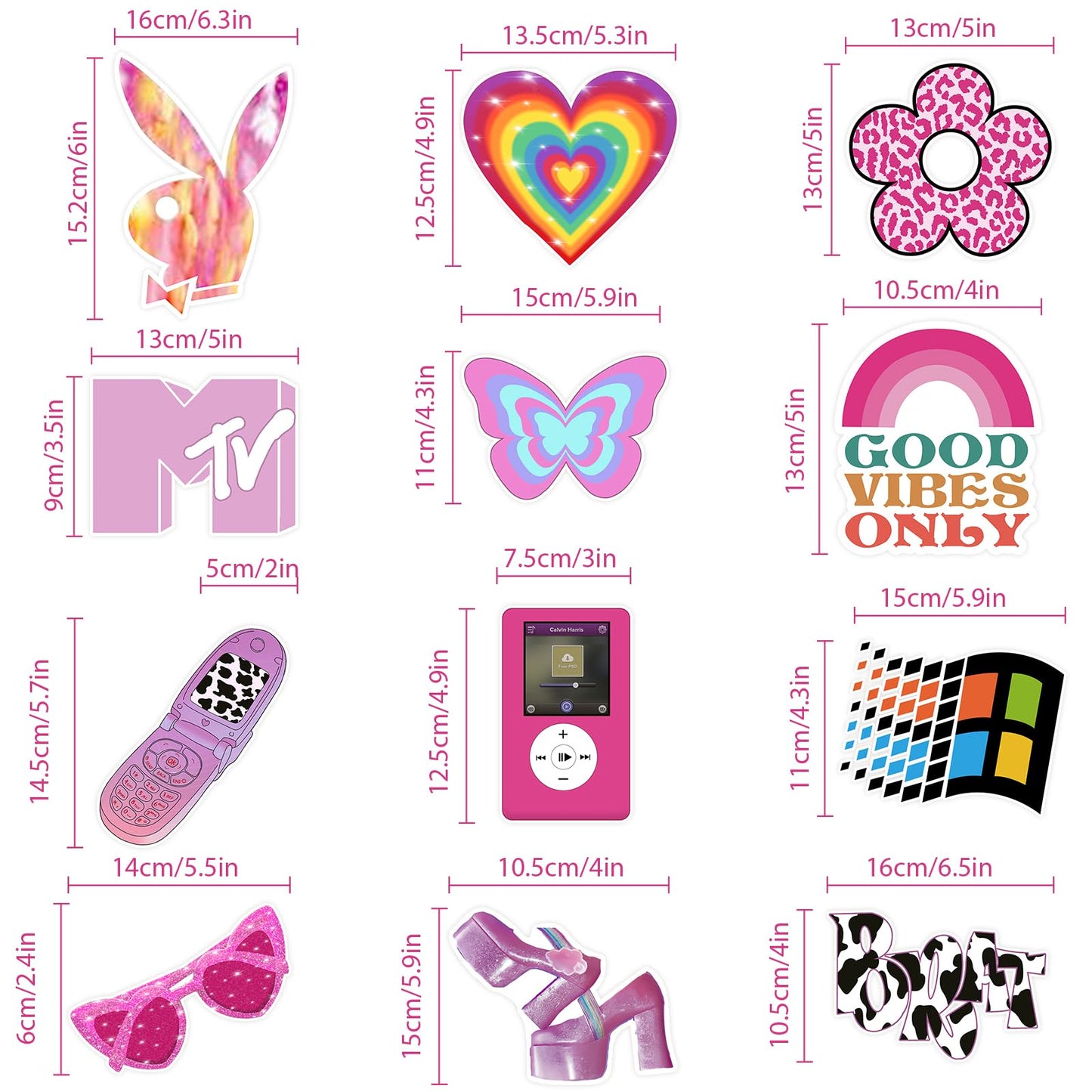 HSDSH Y2k Party Decorations for Birthday Female Bachelorette