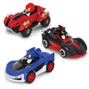 NKOK 3PK SRC Sonic, Shadow & Knuckles Pull Back
