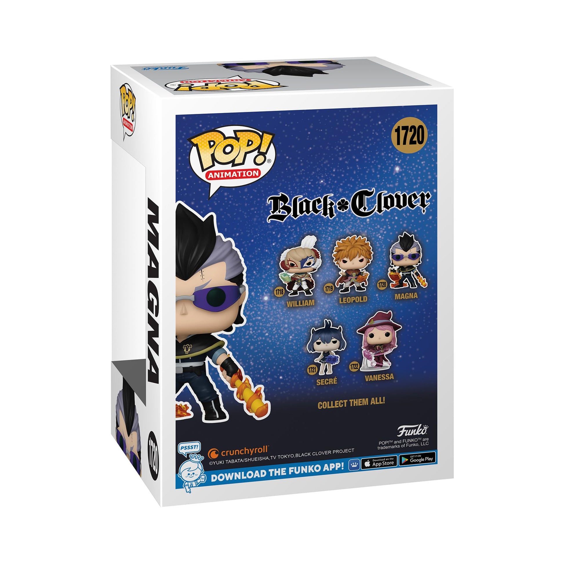 Funko POP! Animation: Black Clover - Magna Swing - Collectable Vinyl Figure - Gift Idea - Official Merchandise - for Kids & Adults - Anime Fans