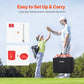 VEVOR Backyard Golf Game, 3 Hole Golf Course, Golf Game Practice Games, Golf Chipping Game for Family, Adults and Kids, Portable Outdoor Yard Golf
