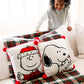 DanDee Peanuts | 14" Officially Licensed & Collectible Decorative Pillow | Snoopy, White
