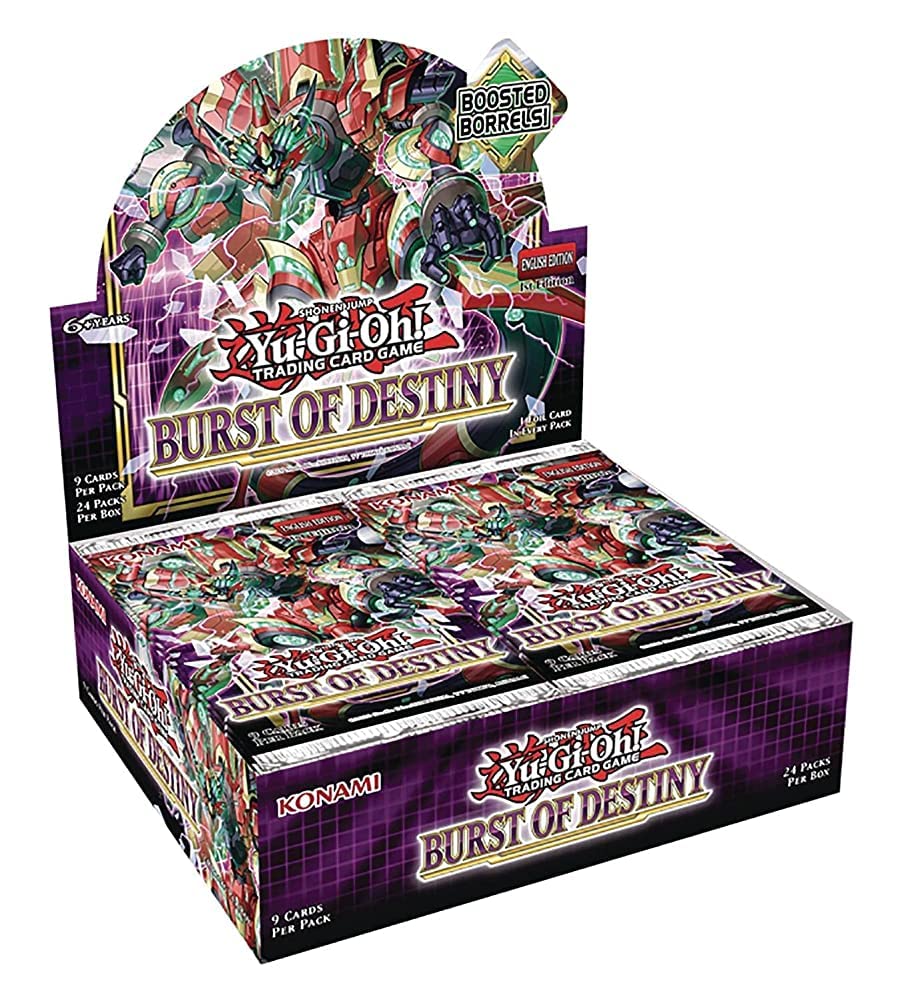Yu-Gi-Oh! TCG: Burst of Destiny Booster Display