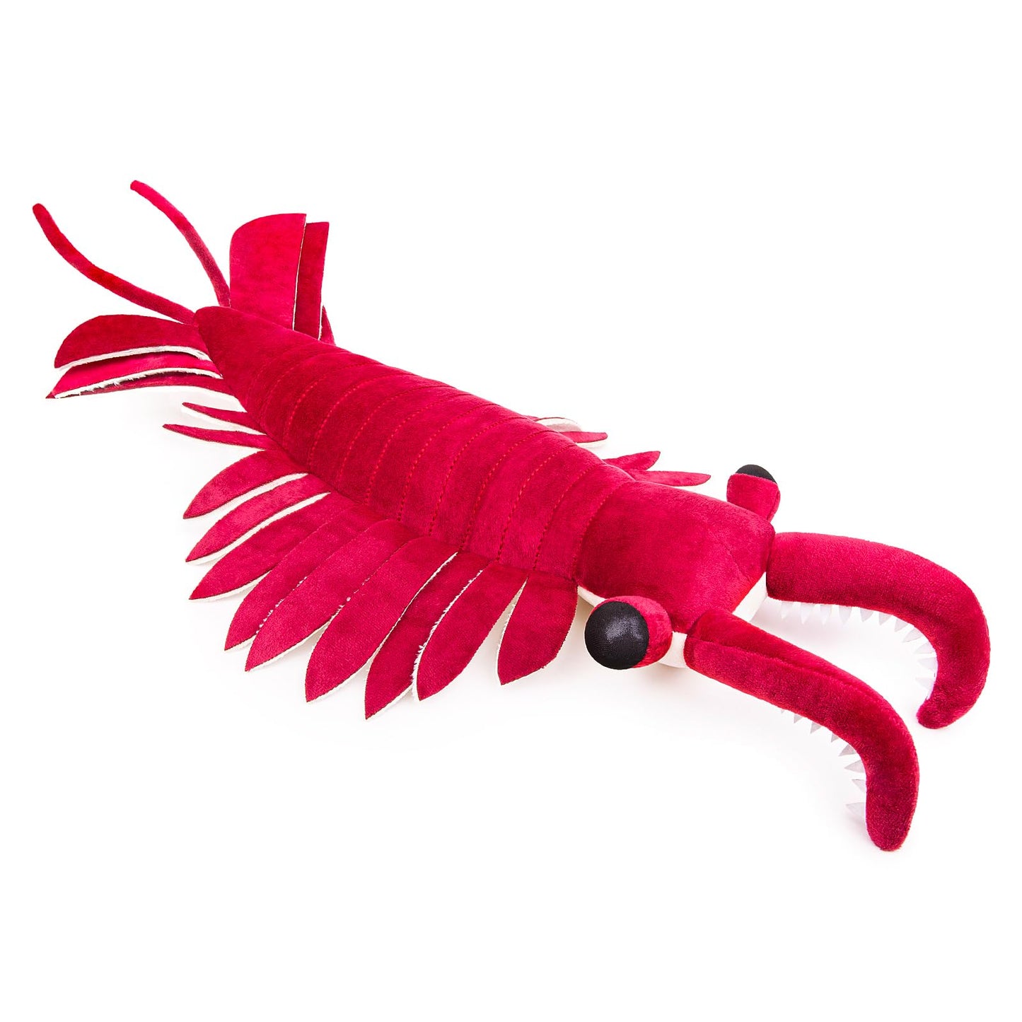 ZHONGXIN MADE Realistic Cambrian Ancient Organism Anomalocaris Plush Toy - 21" Lifelike Cambrian Creature Anomalocaris Stuffed Animals Model Plushie