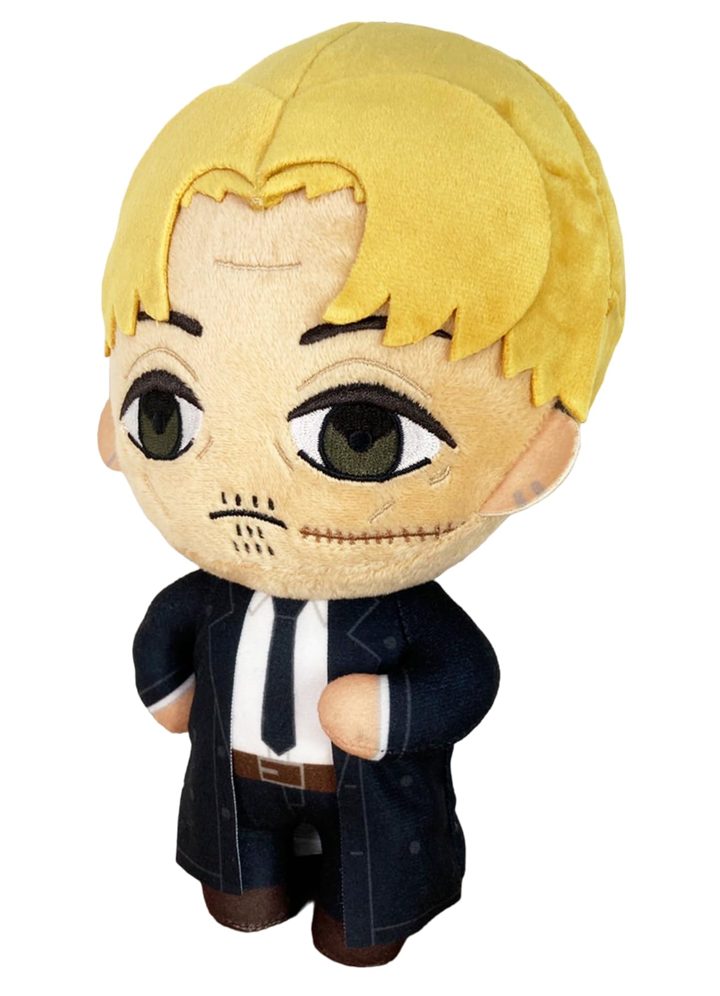 Great Eastern Entertainment Chainsaw Man - Kishibe (Public Safety Devil Hunters Uniform) #1 Plush 8" H