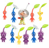 Nintendo Captain Olimar & Pikmin Action Figures Set - Includes 11 Highly Detailed Figurines - Pikmin Come in Colors Yellow, Red, Blue and Purple