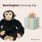 Bearington Bing The Stuffed Monkey Plush - 10.5" Chimpanzee Plush Toy with Soft Fur and Lifelike Features - Adorable Stuffed Animal Monkeys Cuddly