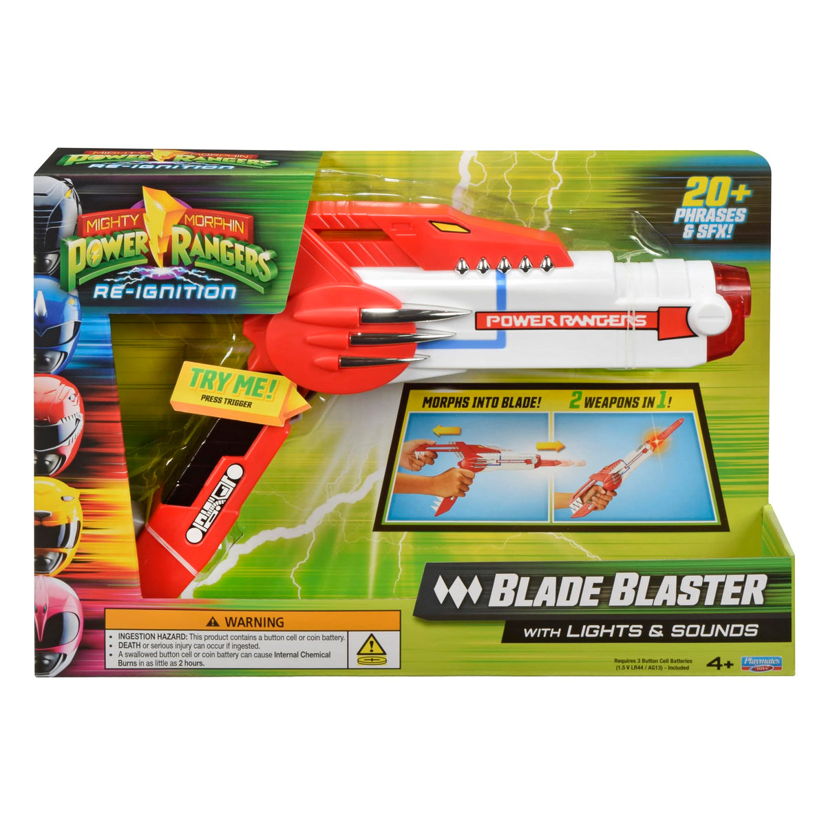 Power Rangers Mighty Morphin Re-Ignition - Blade Blaster Role Play by Playmates Toys