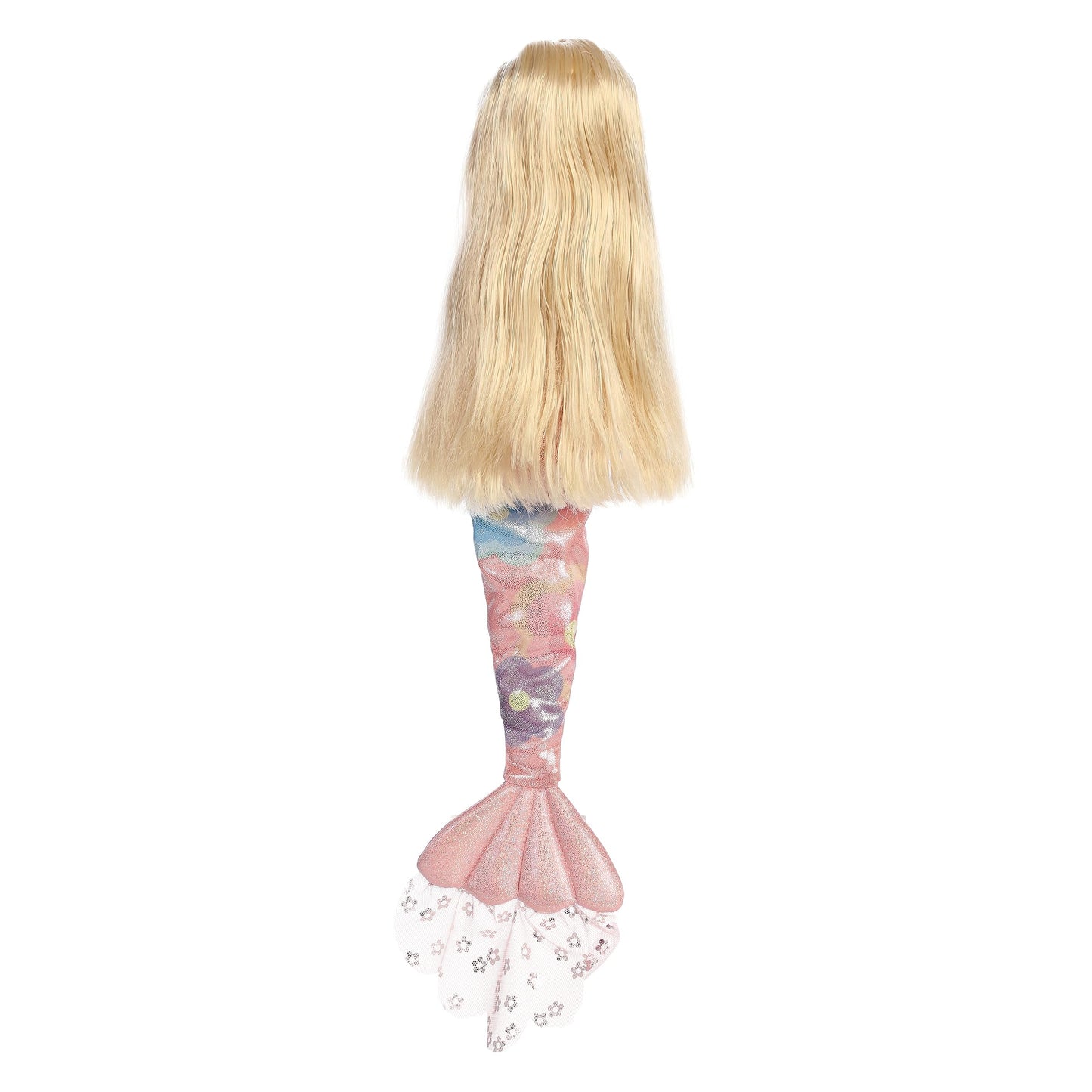 Aurora® Enchanting Sea Sparkles™ Floral Sparkles Daisy™ Stuffed Doll - Imaginative Play with Magical Companions - Perfect for Kid's Birthdays