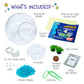 Wow in The World Light-UP Terrarium | Grow Plants, Decorate Your Terrarium, Glow-in-The-Dark, UV Lights, Companion Audio Content, Bonus Reusable
