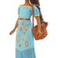 Mattel Spirit Untamed Pru Doll (Approx.7-in), 2 Fashion Outfits, Purse & Horse-themed Accessory, 7 Movable Joints, Great Gift for Ages 3 Years Old &