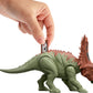 Mattel Jurassic World Strike Attack Dinosaur Toy with Single-Strike Action & Movable Joints, Chasmosaurus Action Figure Includes Digital Play