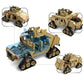 M1A2 Abrams Tank Building Set 1:28 Scale Military Model Kit 2-in-1 Vehicle