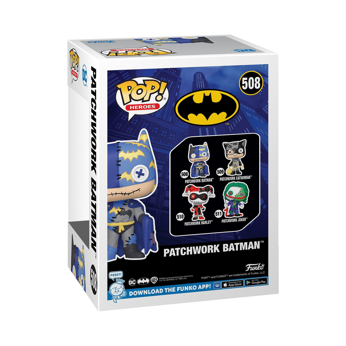 Funko POP! Animation: DC Comics - Batman (Patchwork)