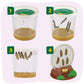 Insect Lore Butterfly Garden with 10 Live Baby Caterpillars - Habitat, Feeder, Chrys-A-Lid Holders, STEM Activity Journal - Raise and Release Painted