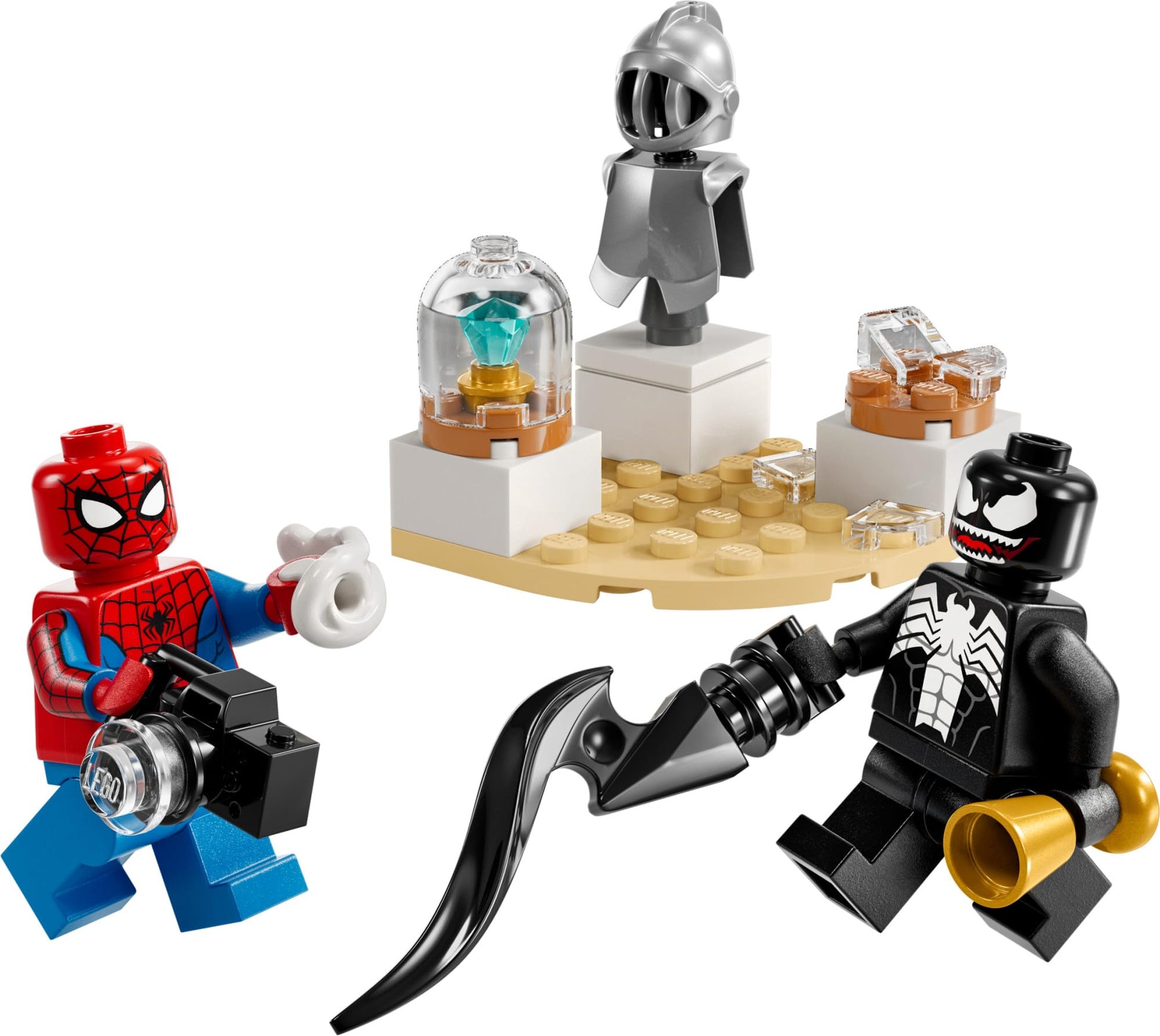 LEGO Marvel Spider-Man Venom's Museum Robbery Building Set, 30707, 36 Pieces, Ages 6+