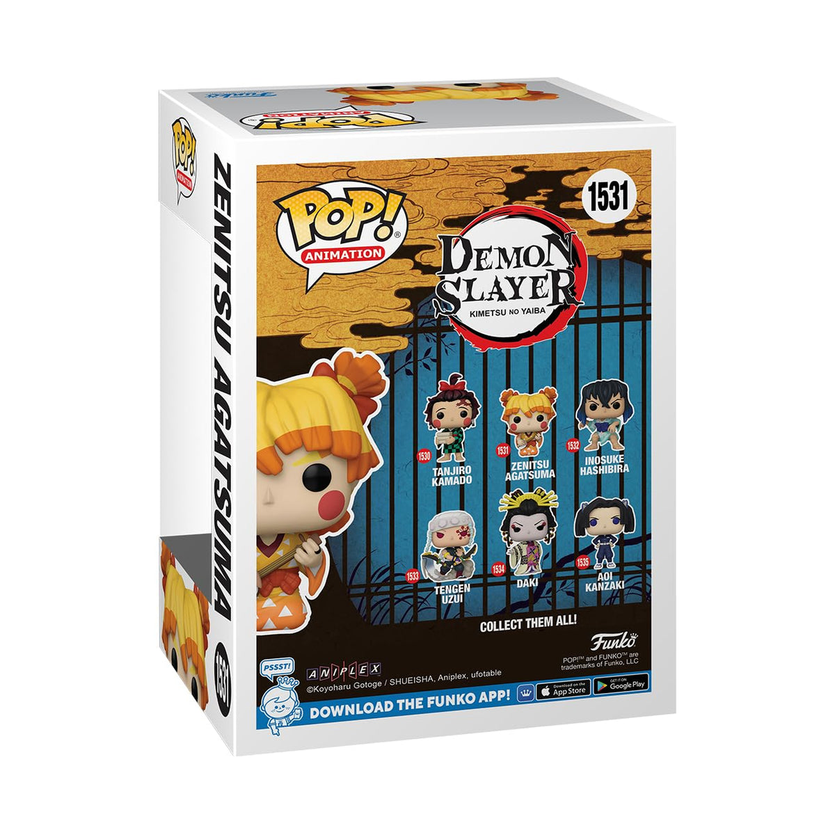 Funko POP! Animation: Demon Slayer - Zenitsu - Kimono