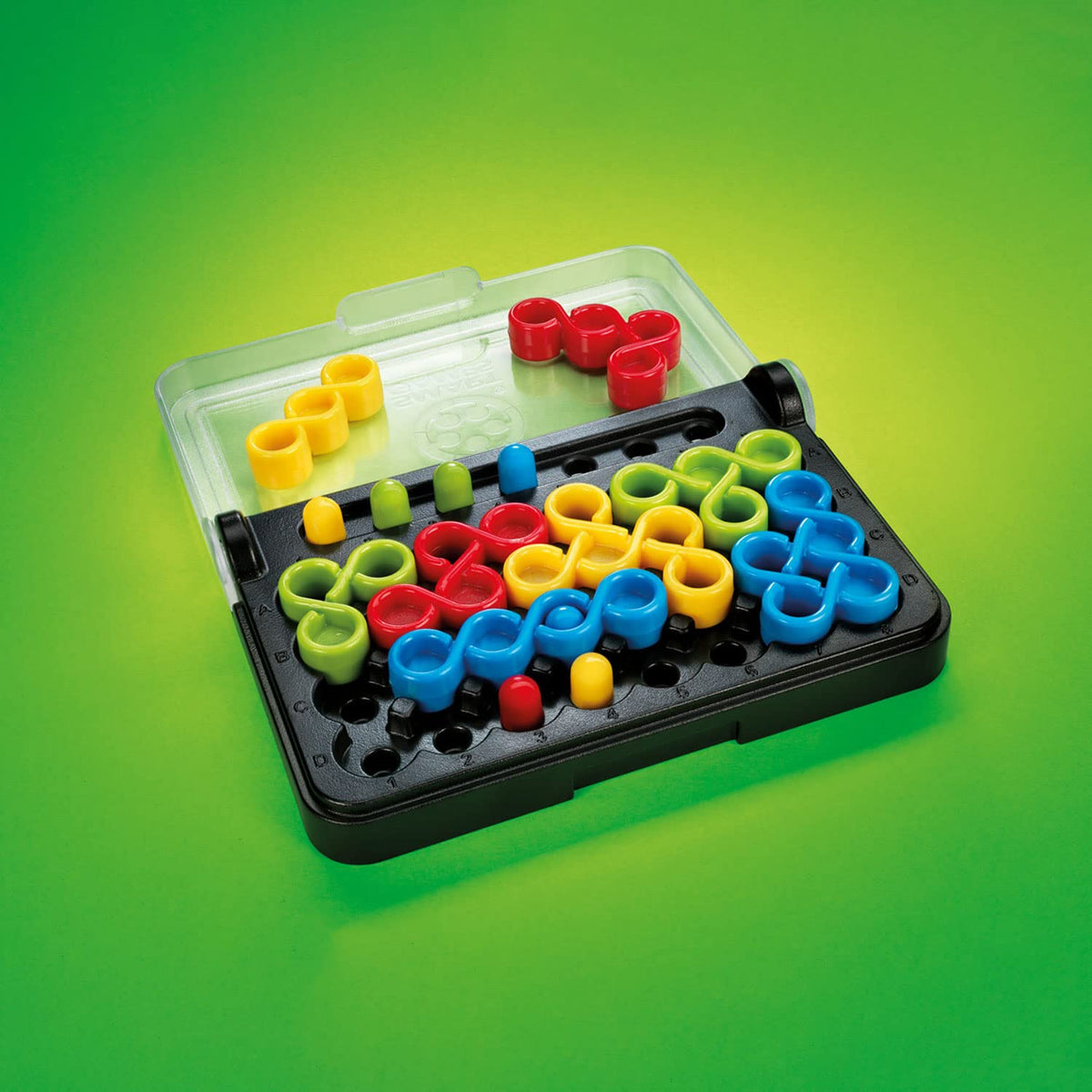 SmartGames IQ Twist, a Travel Game for Kids and Adults, a Cognitive Skill-Building Brain Game - Brain Teaser for Ages 6 & Up, 120 Challenges in