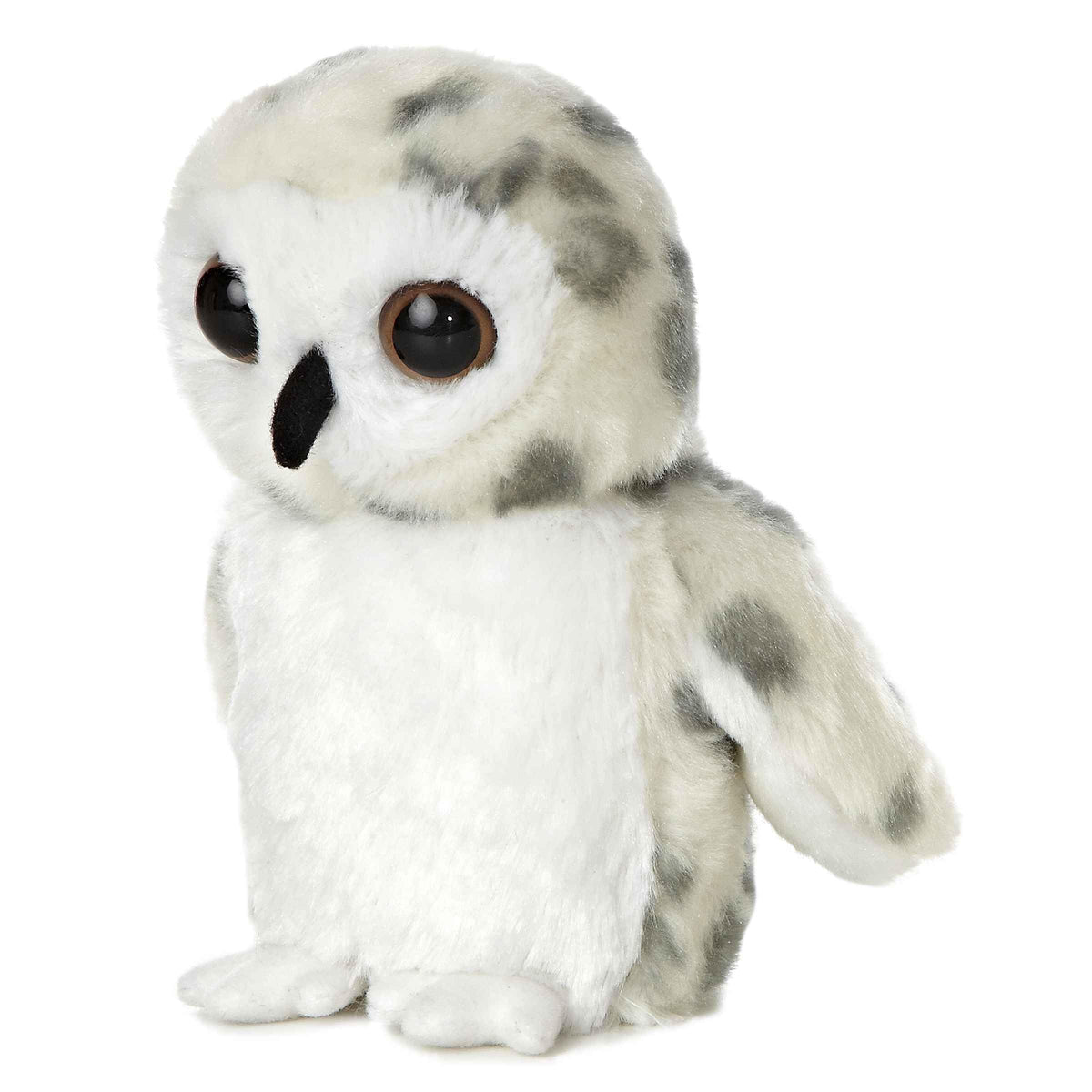Aurora Mini Flopsie 7" Snowy Owl Adorable Stuffed Animal