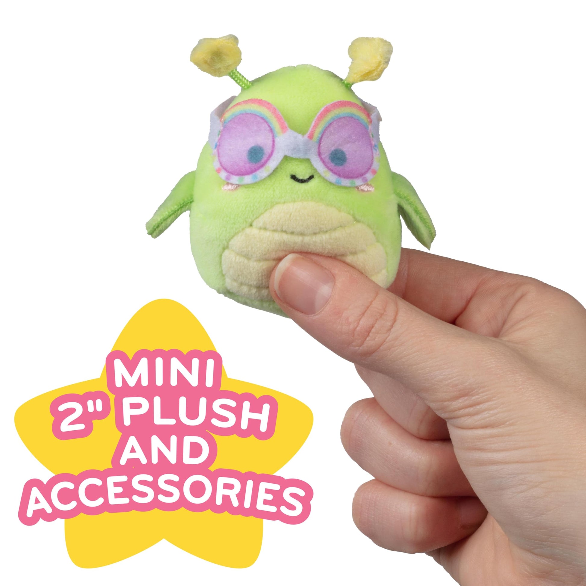 Squishmallows Squishville Series 12 Mini Mystery Plush Blind Capsule (3 Pack) Official Jazwares Collectible Stuffed Animal Toy - Soft Squishy Surprise