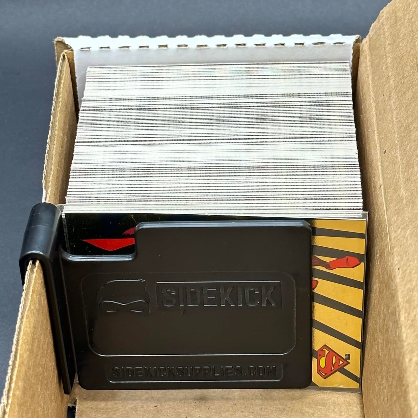 SIDEKICK Mini Card Box Divider (10-Pack) Trading/Gaming/Baseball Card Storage Box Divider Protect What You Collect - Proudly Made in the USA