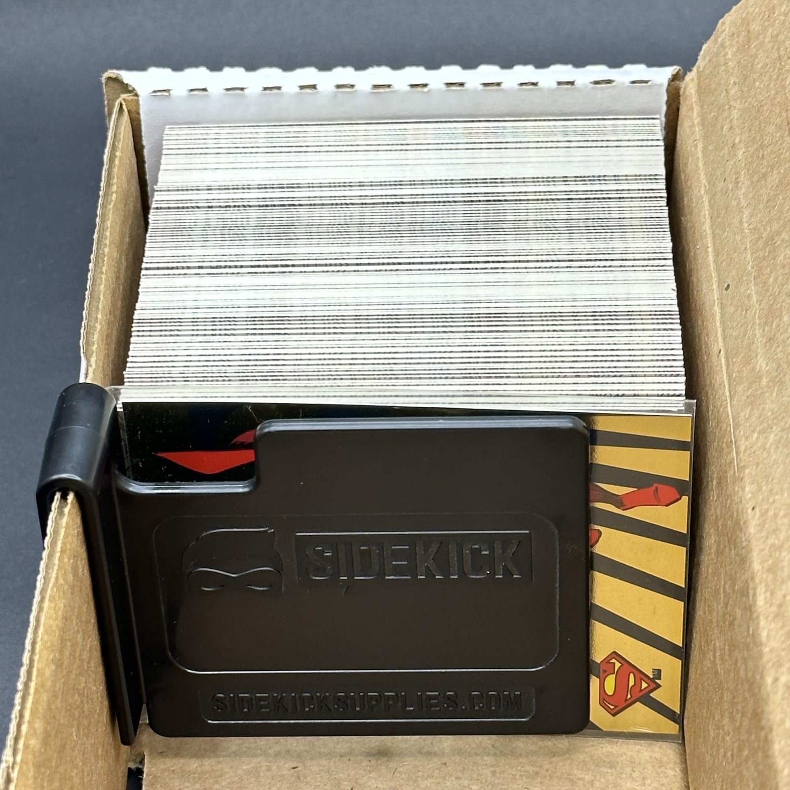 SIDEKICK Mini Card Box Divider (5-Pack) Trading/Gaming/Baseball Card Storage Box Divider Protect What You Collect - Proudly Made in the USA