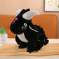 Soft Plush Wings Dragon Figures Stuffed Animals Toy Pillow Doll, Pterosaur Flying Black Dragon Plushie Toys Best Birthday Christmas Anniversary Fiesta