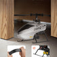 VEVOR RC Helicopter, 2.4GHz Single Propeller Remote Control Helicopter with Gyro, 4-Channel RC Airplane for Beginner, 39 Min Flight Time, One-Key