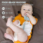 Teething Toys for Babies, Baby Teethers with Clip Silicone Baby Teether Toys for Boys and Girls Infant Teething Relief for Teething Dinosaur Shape