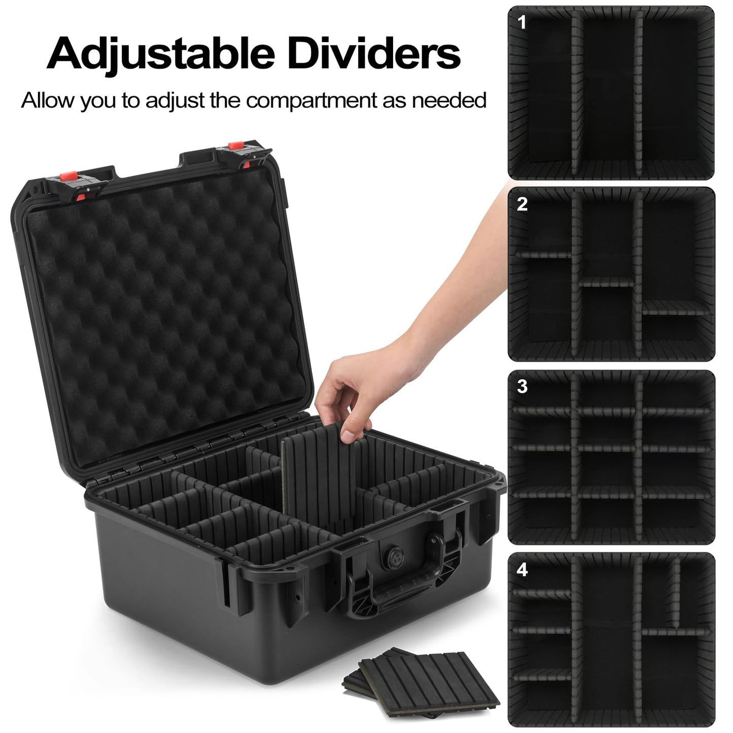 Graded Card Case Storage Box - DIY Trading Card Storage Organizer - PSA BGS SGC TCG Top Loader Holder - Hard Slab Case for Baseball Football Magnetic