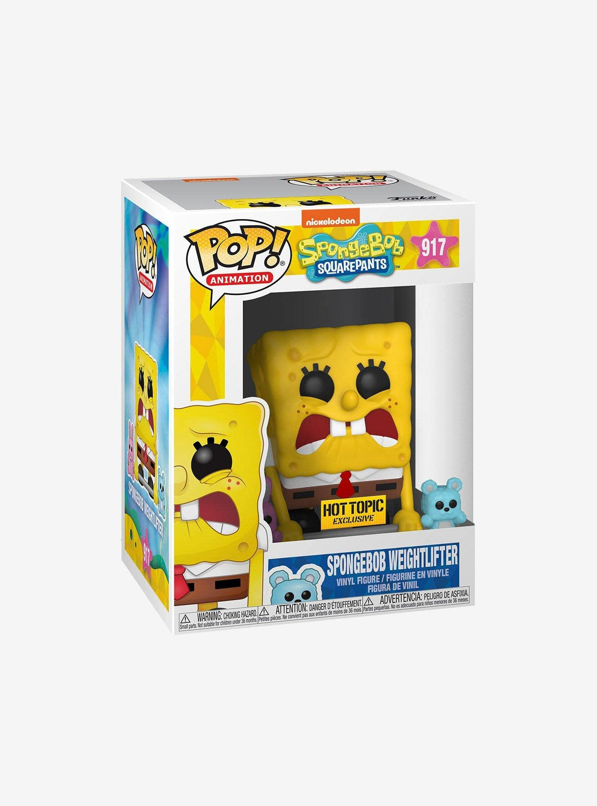 Funko Pop! Animation: Spongebob Squarepants - Weightlifter Spongebob Squarepants - Spongebob Squarepants - Collectable Vinyl Figure - Gift Idea