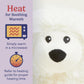 warmies Junior Microwavable & Weighted Stuffed Animals, Sheep - Heated Stuffed Animal for Warmth & Comfort - Lavender Scented Microwavable Plush