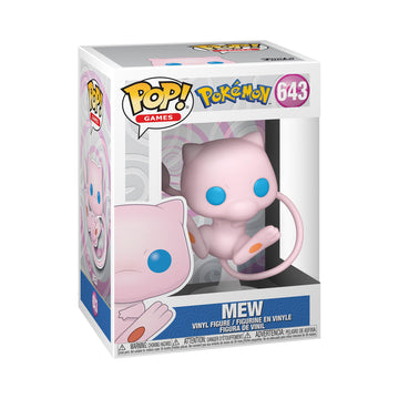 Funko Pop! Games: Pokemon - Mew - Collectable Vinyl Figure - Gift Idea - Official Merchandise - Toys for Kids & Adults - Video Games Fans - Model