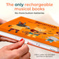 Cali's Books Spanish Book for Toddlers 1-3 - Musical Books for Kids, Interactive Baby Sound Book, Educational Song Learning Toys, Bilingual Music Toy