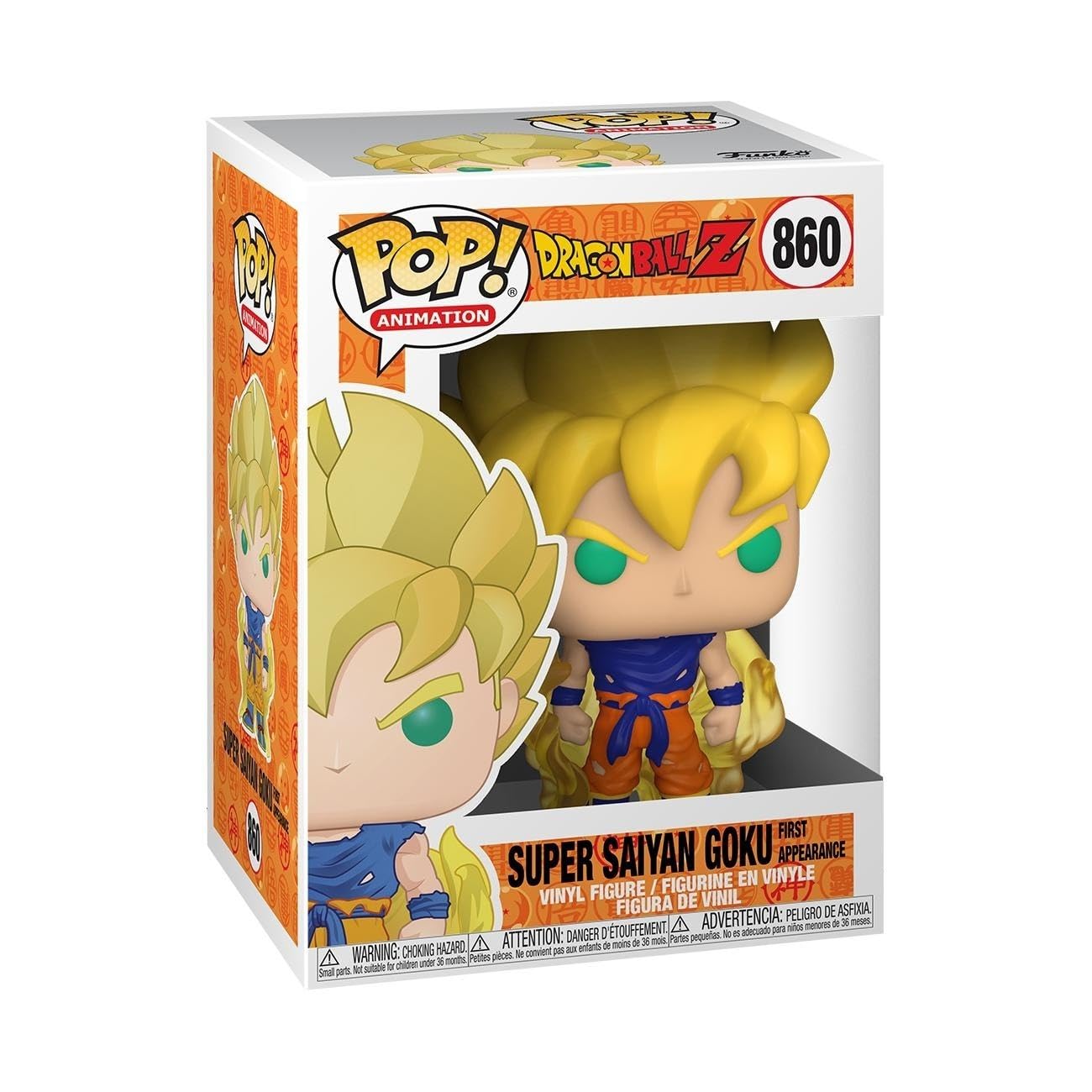 Funko Pop Animation: Dragonball Z - Super Saiyan Goku - (First Appearance) - Dragon Ball - Collectable Vinyl Figure - Gift Idea - Official Merchandise