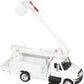 International 4200 Line Maintenance Service Truck White Long Haul Trucker Series 1/43 Diecast Model by New Ray