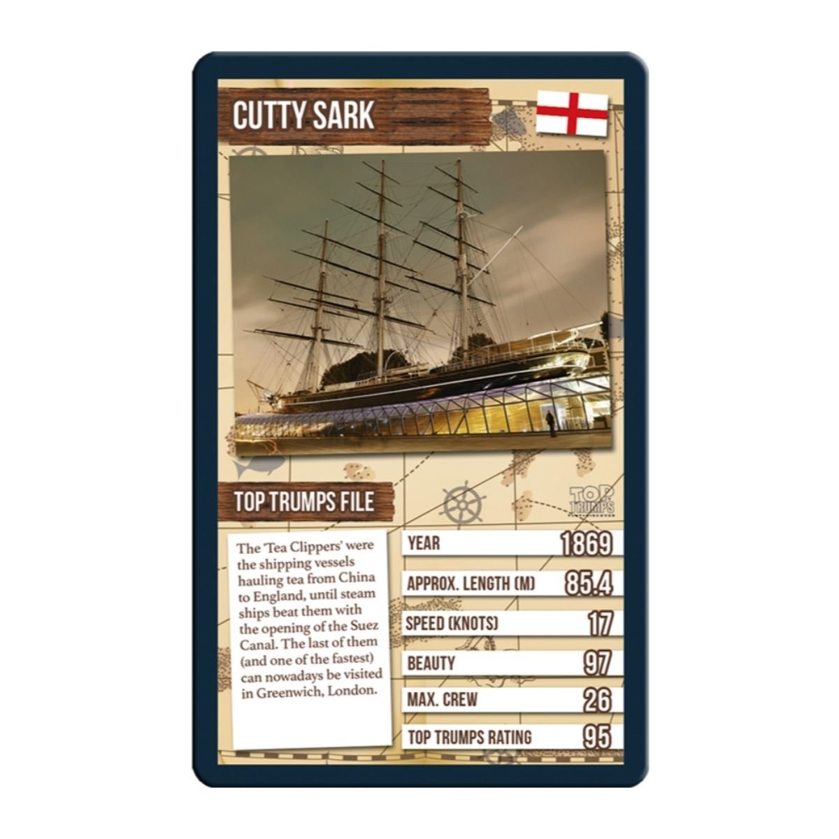 Top Trumps Ships Card Game