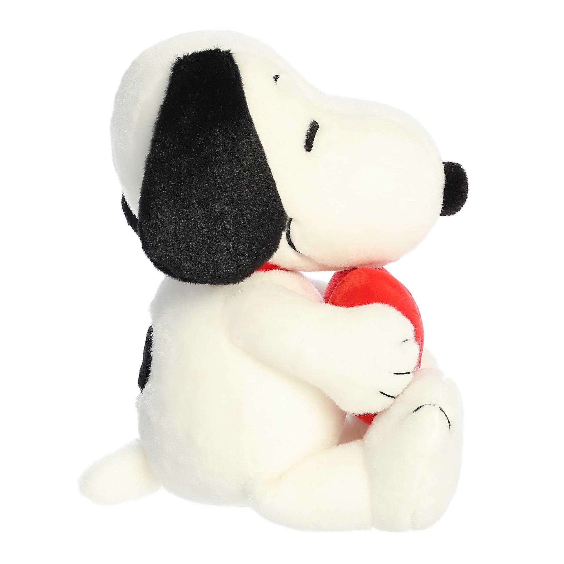 Aurora® Adorable Peanuts® Snoopy Be My Sweetie Stuffed Animal - Officially Licensed Toys for All Snoopy Fans - Nostalgic Gift for Adults and Birthday