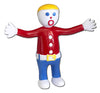 NJ Croce Mr. Bill Bendable and Posable Toy, Classic Saturday Night Live TV Show, Vintage Collectible Action Figure Gift for Kids and Collectors