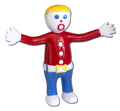 NJ Croce Mr. Bill Bendable and Posable Toy, Classic Saturday Night Live TV Show, Vintage Collectible Action Figure Gift for Kids and Collectors